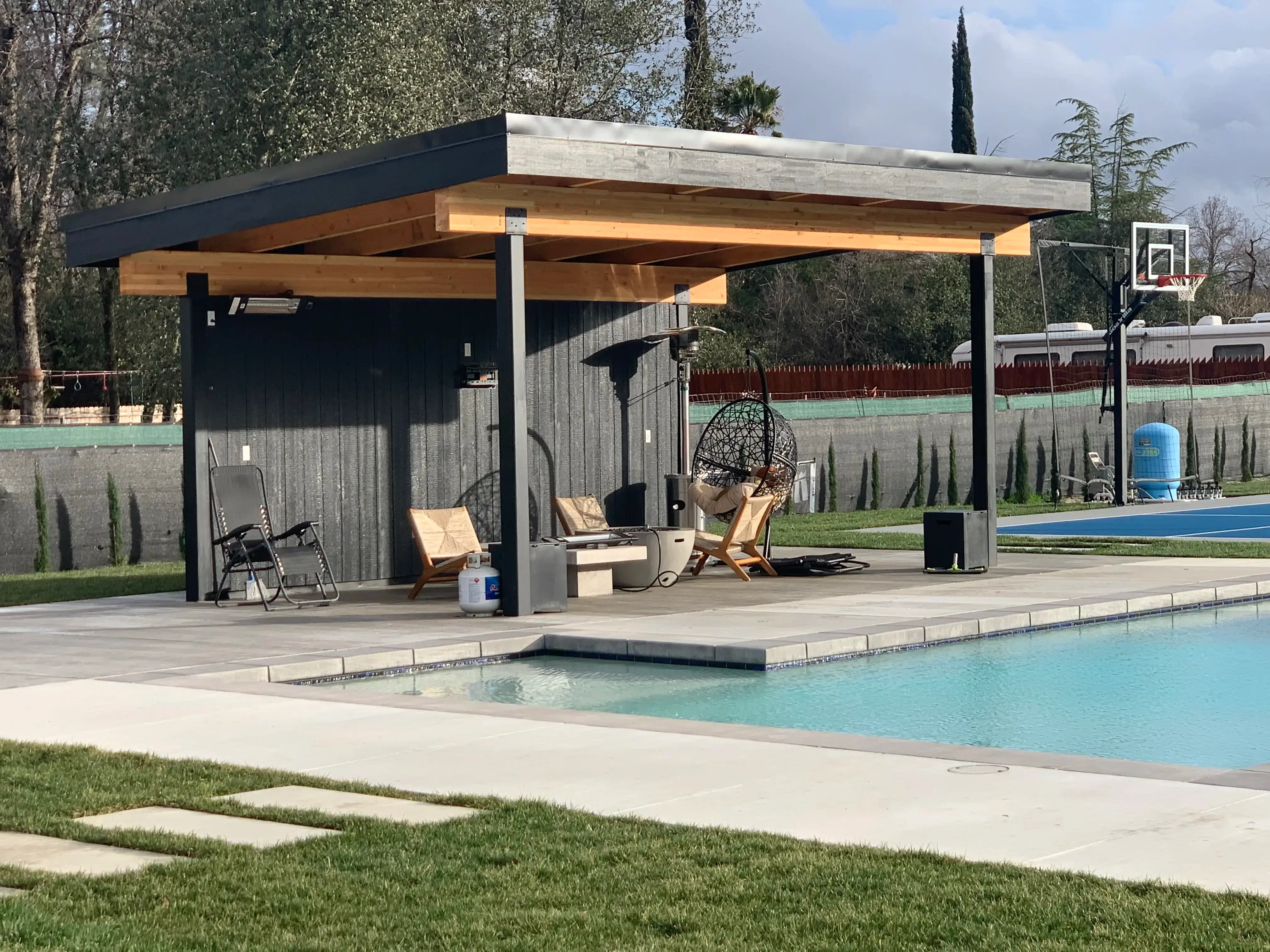 outdoor pergola